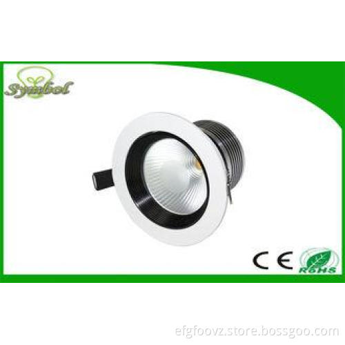 Round COB Led Downlight 3W AC85 - 265V 70MM Open Pore 90 De